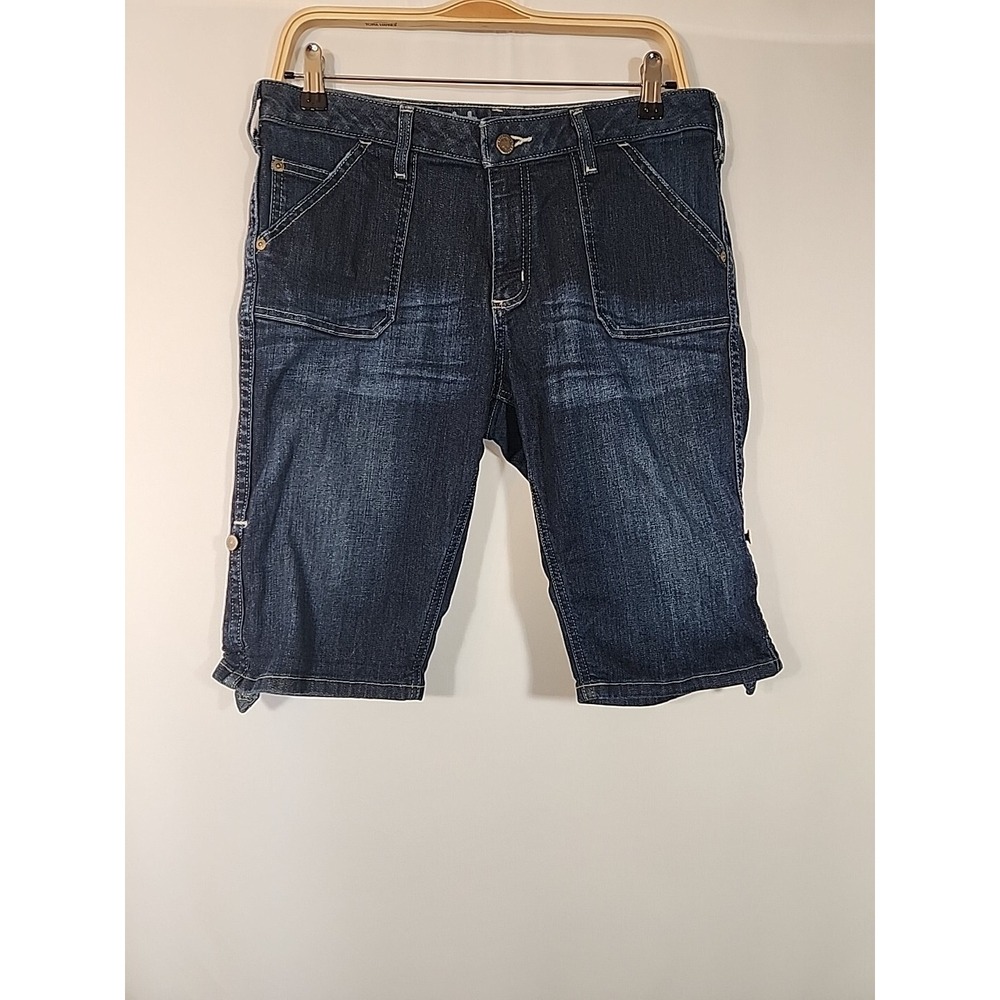 Carhartt Women's Dark Blue Jean Shorts